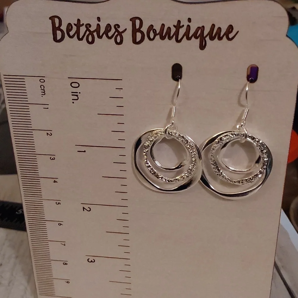 Boho Dazzle Geometric Dangle Earrings EB